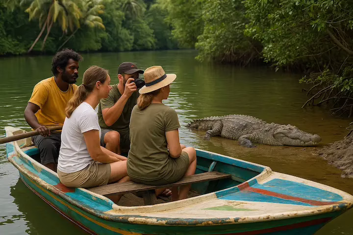 nilwala crocodile safari matara